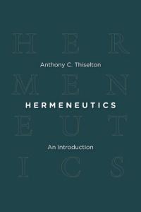 hermeneutics thiselton